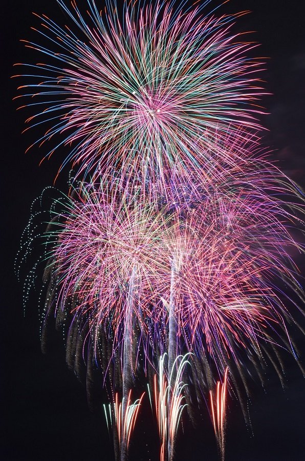第３９回ふくしま花火大会信夫の郷にて 花火別館