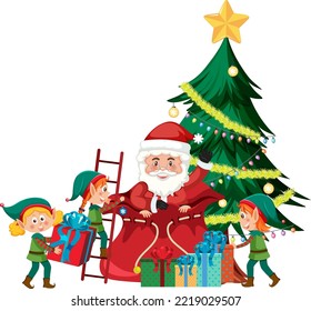 クリスマス衣装の女性 イラスト素材2749431- フォトライブラリ