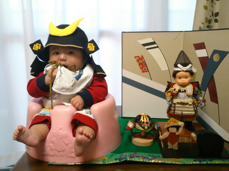 兜 カブト 子供の日 男の子 兜と鯉のぼり の下げ飾り 手作りキット 端午の