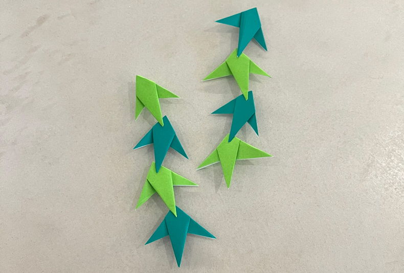 歌から始まる壁面「七夕の願い」高齢者介護をサポートするレクリエーション情報誌『レクリエ』