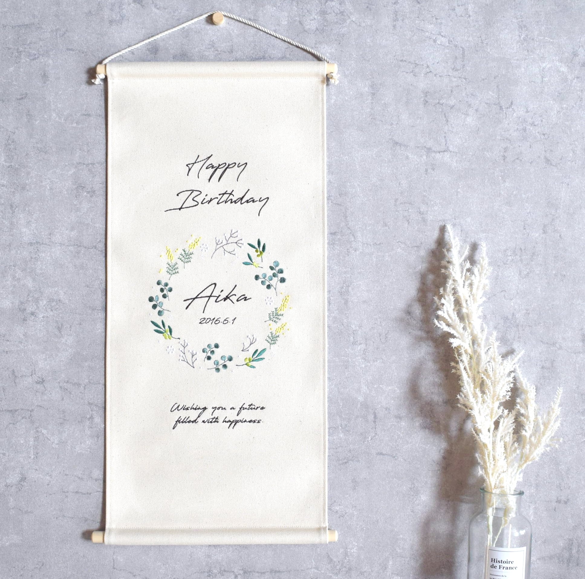 バースデータペストリー 名入れ ケーキ 1歳 誕生日 インテリア 横の通販 by cp's shopラクマ