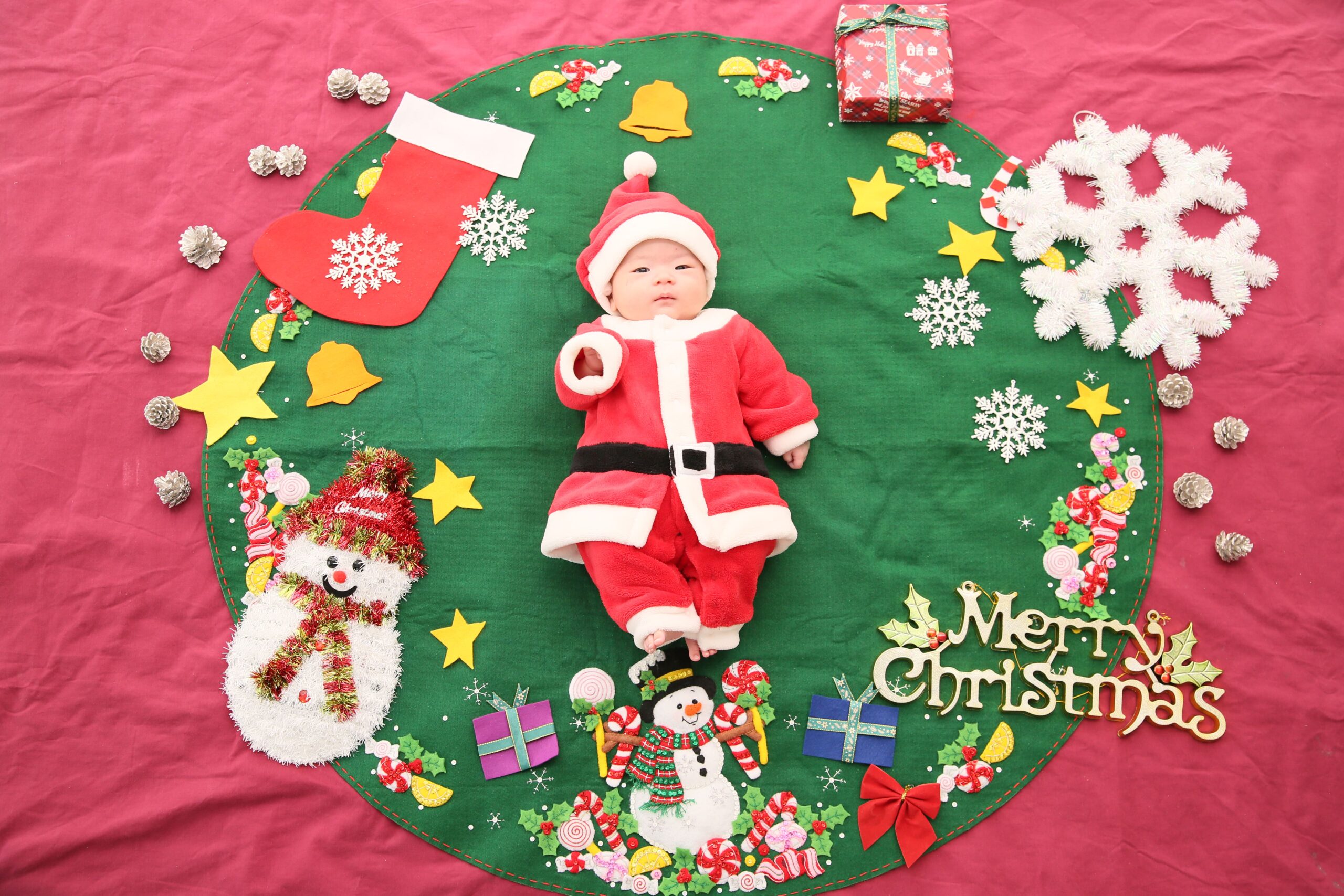 満席 終了しました クリスマスおひるねアート＆年賀状壁面アートニコ∞mama