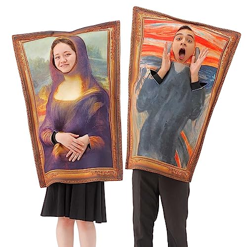 おもしろ コスプレ 面白い コスチューム ハロウィン 仮装 忘年会 新年会 面白 衣装 文化祭 ムンク モナリザ 大人 メンズ レディース : いいひYahoo!ショッピング店 - 通販 - Yahoo!ショッピング