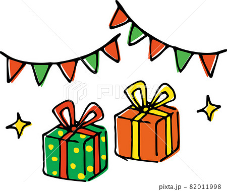 クリスマスツリーに飾りつけをするうさぎのイラストゆるくてかわいい無料イラスト・アイコン素材屋「ぴよたそ」