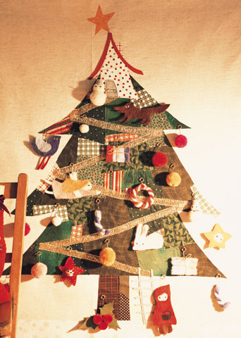 北欧の森を感じて」クリスマスツリーのタペストリー72×106cm- 北欧、暮らしの道具店