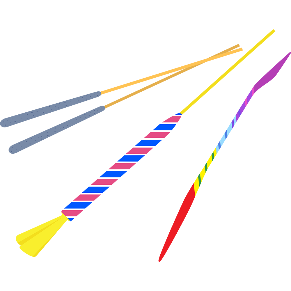 手持ち花火3高品質の無料イラスト素材集のイラサポフリ