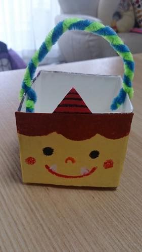 節分制作をしました。はる学童クラブ