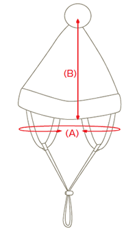 フェルトで作るサンタ帽子 無料型紙＆作り方 手作りおままごと手芸＊あまなつのフェルトキッチン＊
