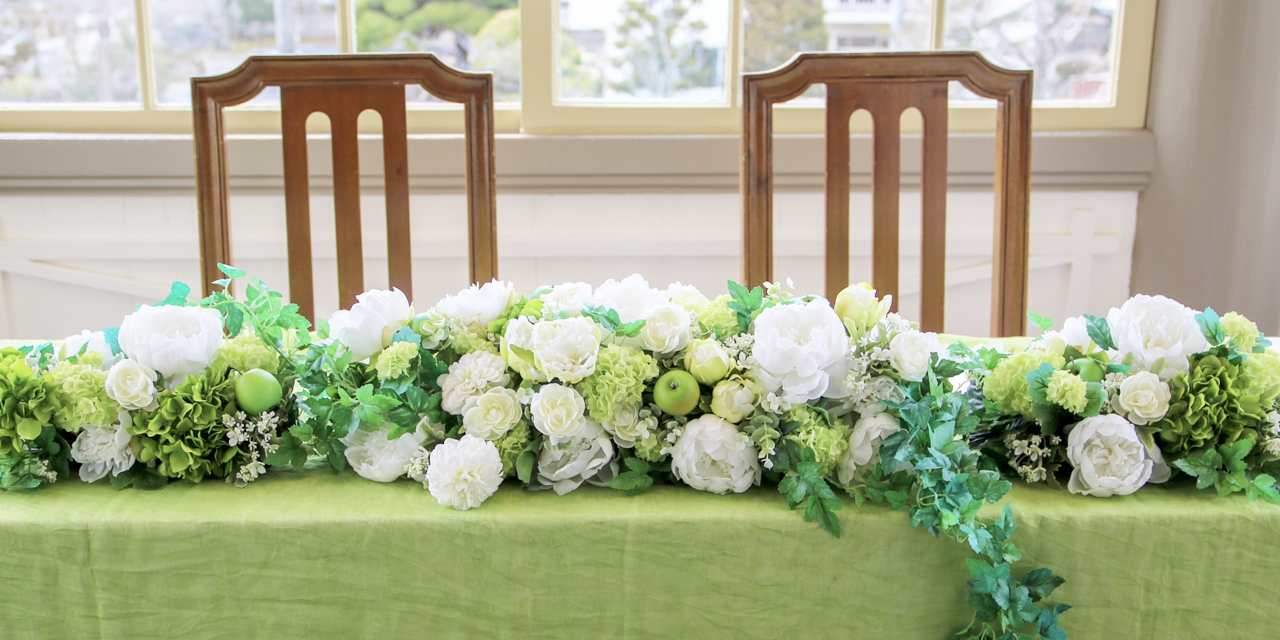 センスがいい！ 披露宴のおしゃれなフラワー・コーディネート集 vol.1