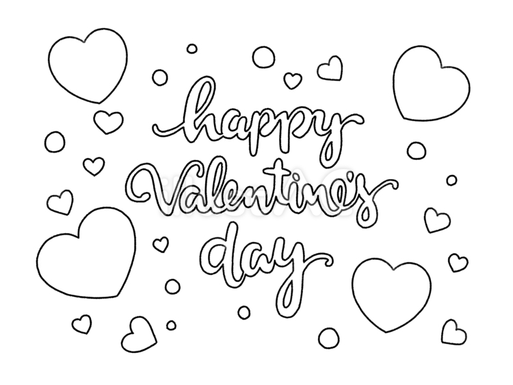 筆記体で書こう ”Valentine's Day” in cursive