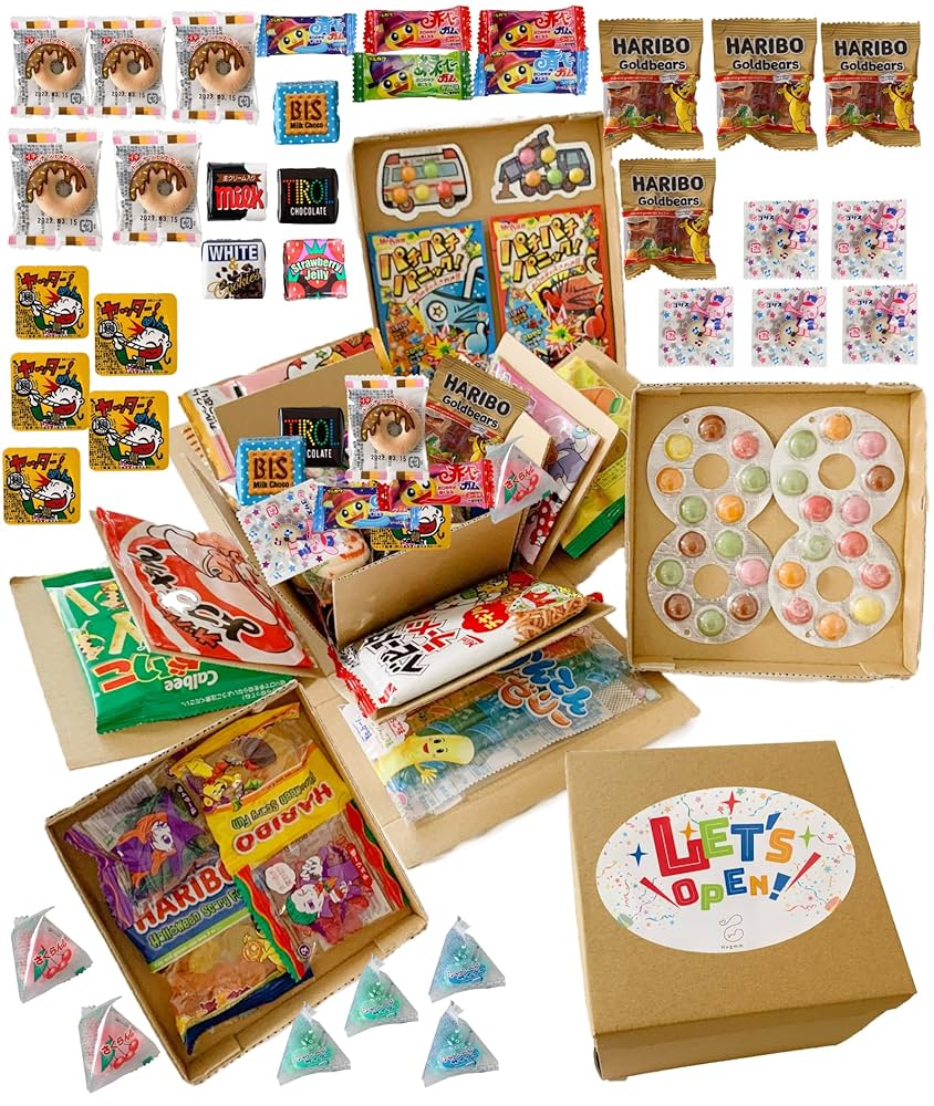 手作りお菓子ボックスの誕生日サプライズ🩷