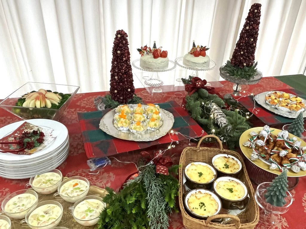 花がたみのクリスマステーブルコーディネート: Hanagatami Tokyo Style