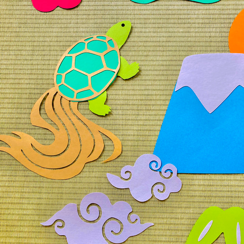 壁面飾り お正月オーダーページ2025 大きめ 2025 壁面飾り POP お正月 へび - KOUME-0'S GALLERY