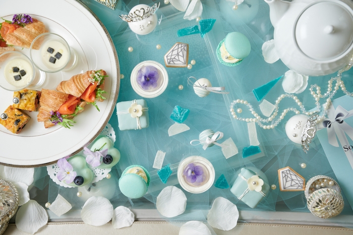 青いアフタヌーンティーをプロデュースしました☕️大本眞基子オフィシャルブログ「House & Hatook ∞」 Powered by Ameba