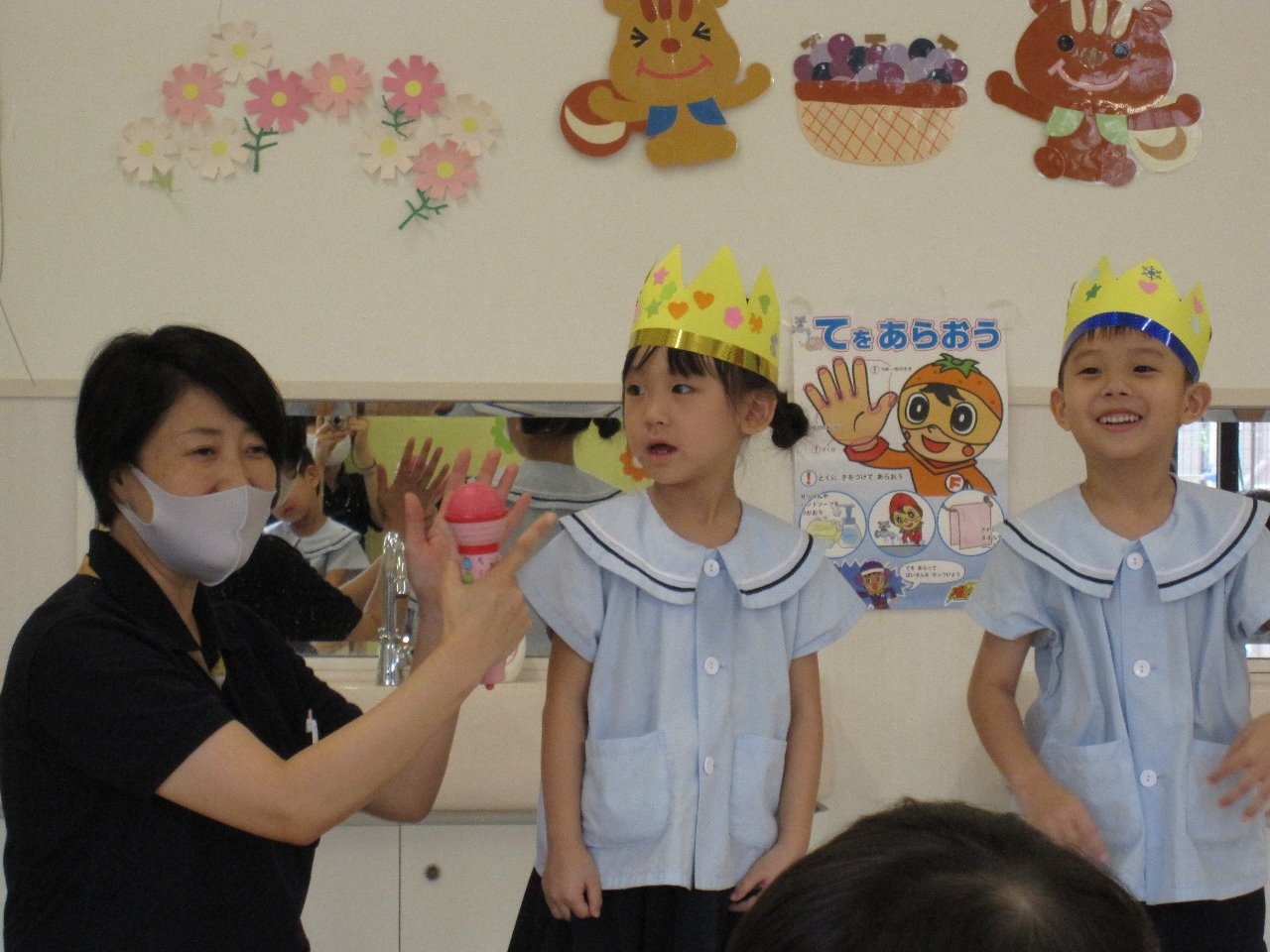 ９月生まれのお友だちのお誕生会をしました 以上児クラス– 秋田市かわしり保育園