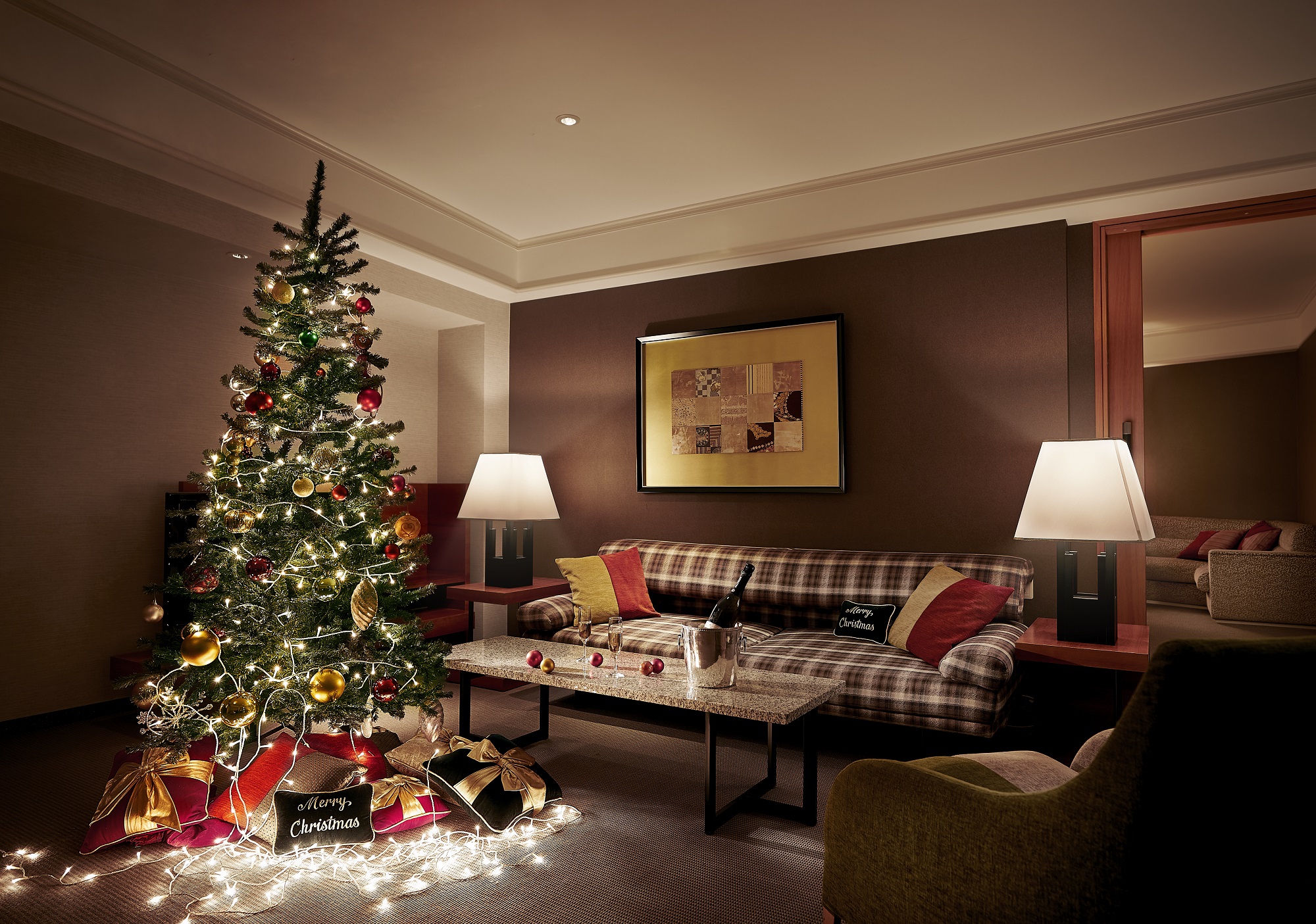 クリスマスの飾り付けをしました。ホテル龍名館東京 公式