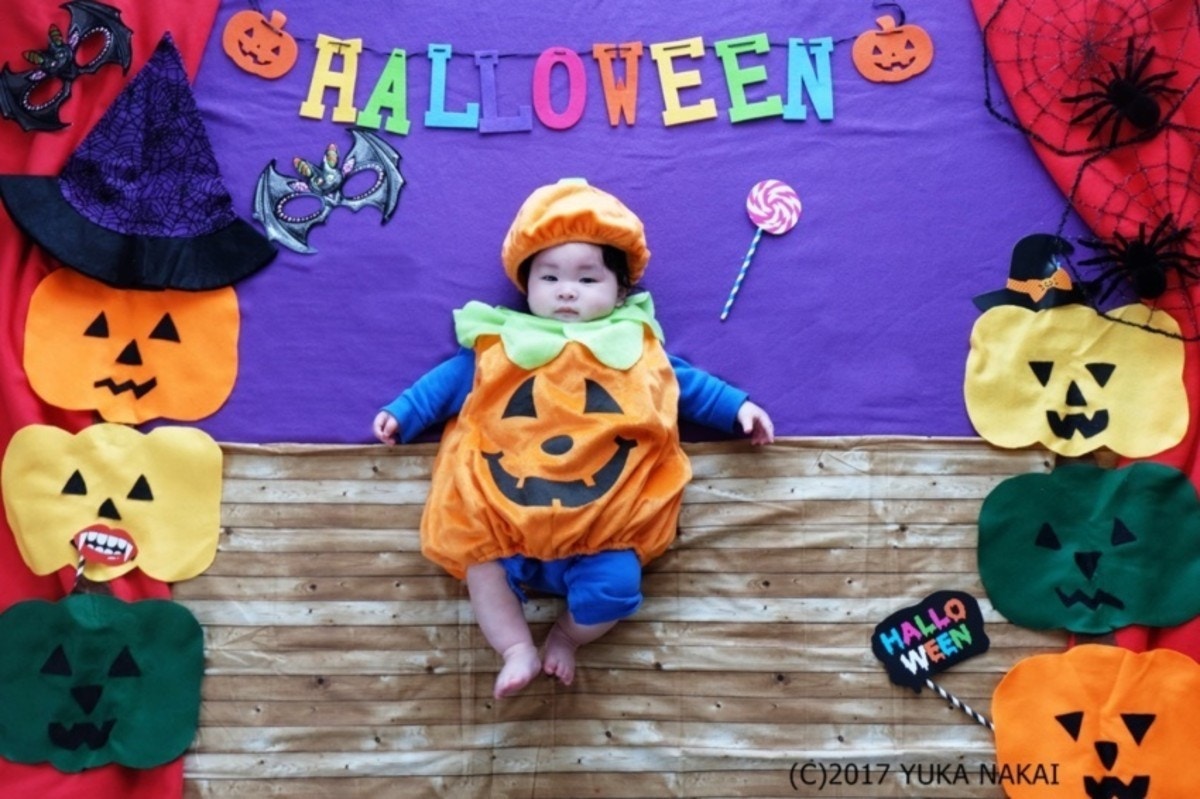 ハロウィン 衣装 ベビー 手作り 100均TikTok