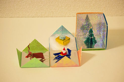 超簡単・可愛い！折り紙プレゼントボックスの折り方🎁クリスマスやバレンタインにも⭐️ Super easy and cute! How to foldan origami gift box