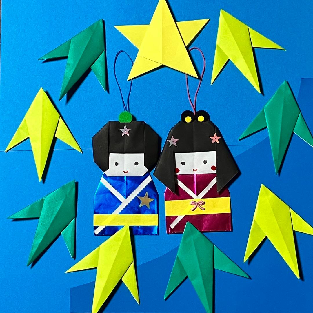 七夕・折り紙 ポケモンの短冊の作り方 ピカチュウ・イーブイ・ジラーチ mama life blog