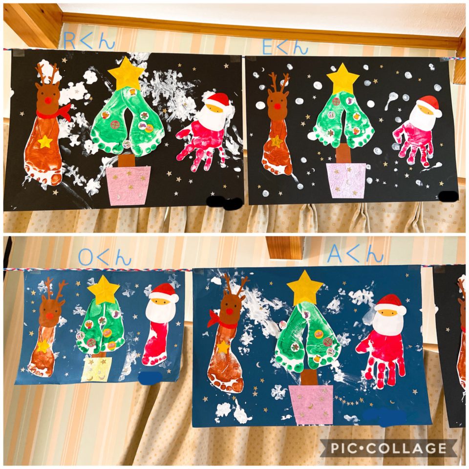 ☆クリスマス製作☆さくらんぼ保育園