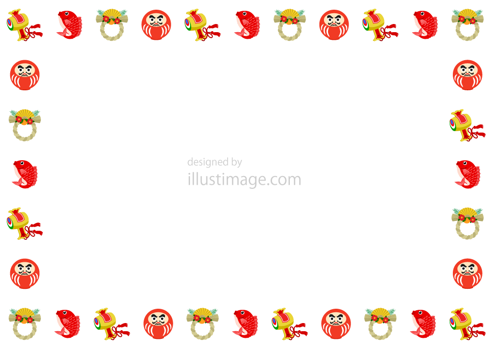 正月フレームイラスト無料イラスト・フリー素材なら「イラストAC」
