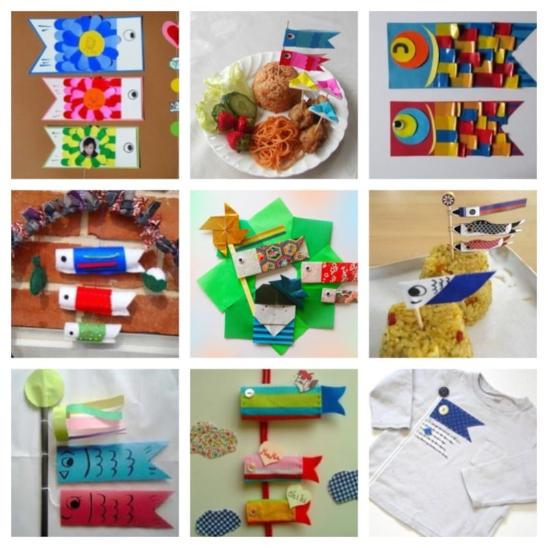 鯉のぼりの吊るし飾りの作り方！簡単に室内飾りを手作り工作しよう！ココシレル