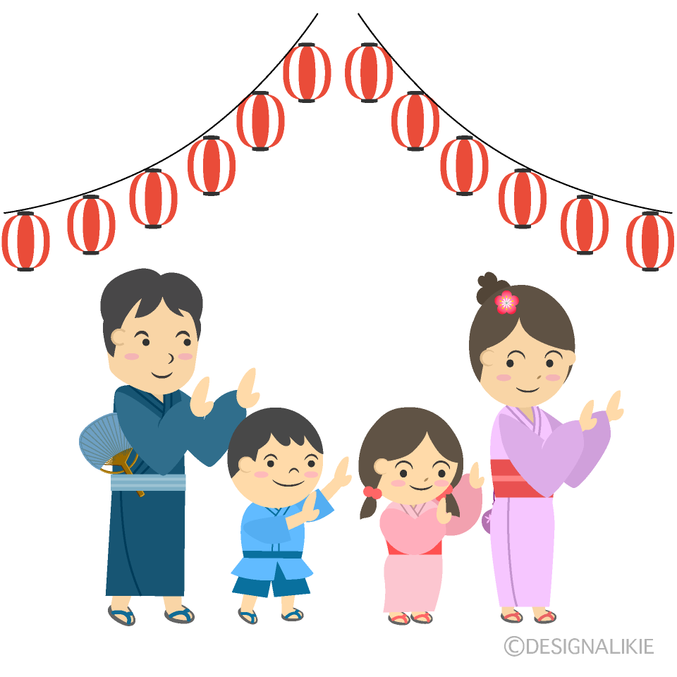 盆踊りと太鼓のイラスト お祭りかわいいフリー素材集 いらすとや