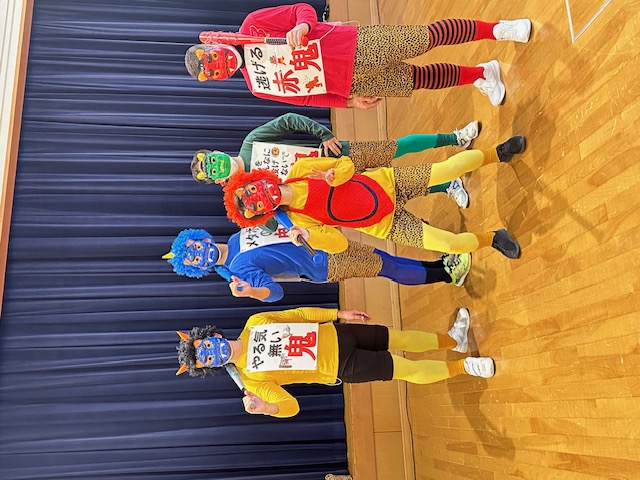 豆まきで鬼退治！デイサービスセンター豊和で節分イベントを開催！ - 医療法人豊和会