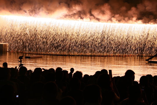 ナイアガラ花火