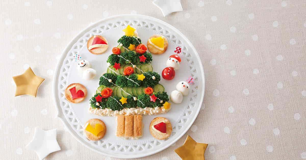 ポテトサラダのクリスマスツリーオーケー株式会社