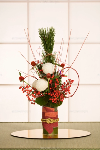 2022＊お正月の生花 花器に飾る用 セット しめ縄・しめ飾り AtelierBRAZO 通販 10396203Creema クリーマ