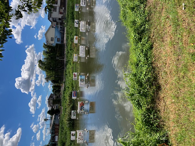 古利根川流灯まつり 杉戸町古利根川河畔：埼玉県北葛飾郡杉戸町フォトさいたま