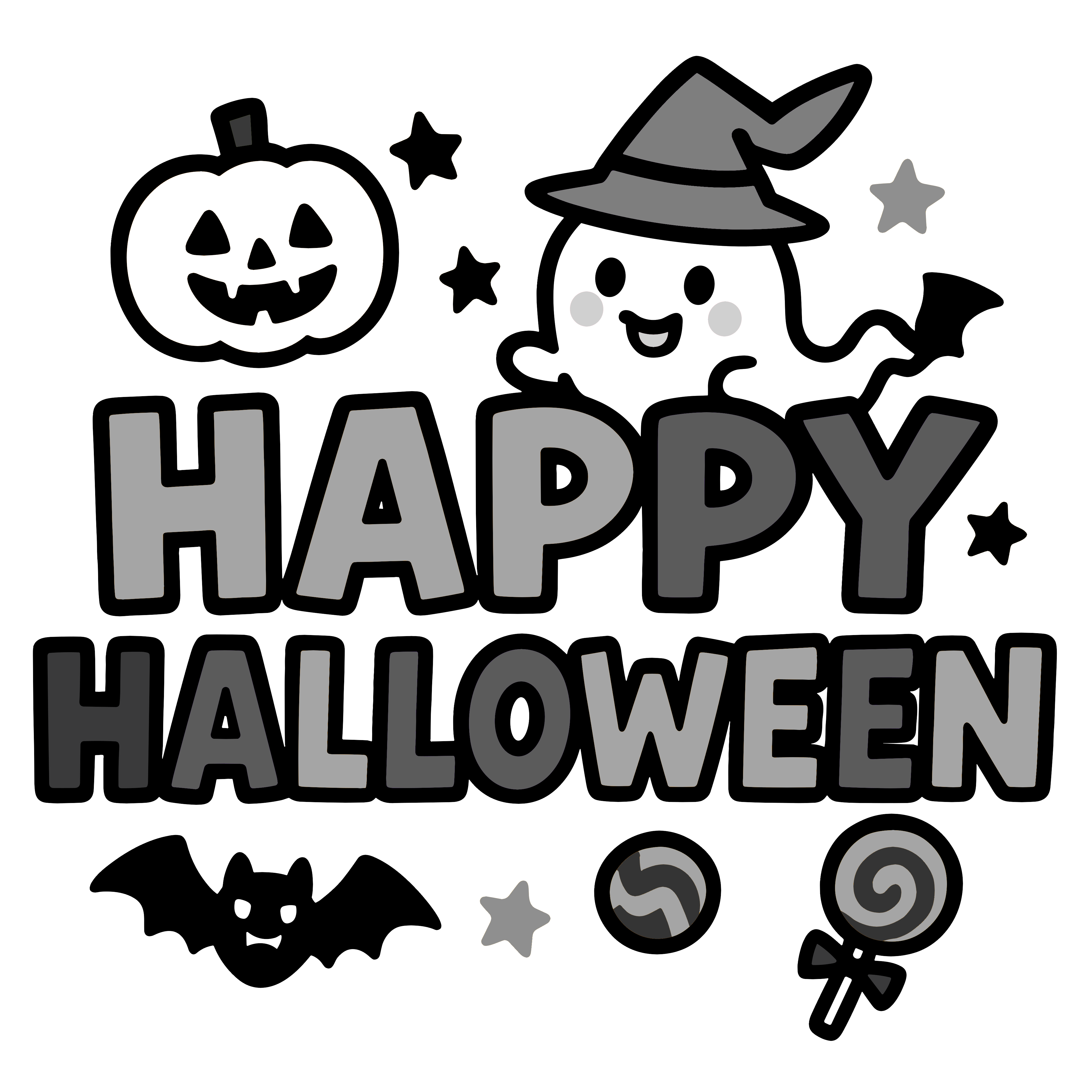 happy halloween フォント2 – EVENTs Design
