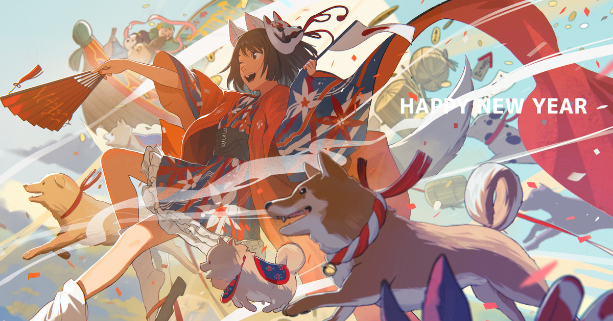 お正月アルちゃんりりお さんのイラスト - ニコニコ静画 イラスト