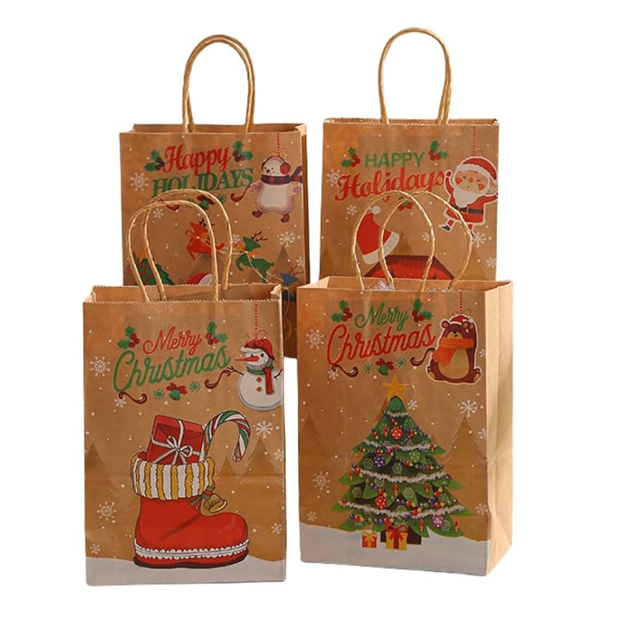 ヤマダモールLUVFAY ラッピング 袋 紙袋 手提げバッグ ギフトバッグ ギフト袋 プレゼント用包装 おしゃれ 引き出物袋 3枚入 クリスマス誕生日 バレンタイン 母の日 父の日 クリスマス プレゼント 贈り物用 お祝い用 メッセージカード３枚付き 花柄ヤマダデンキの