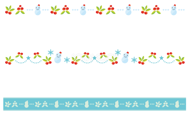 12月冬のポインセチアの花と枠を柊の葉っぱや松ぼっくりで飾ったフレーム素材📑無料ダウンロード！テンプレルン📑無料ダウンロード！テンプレルン