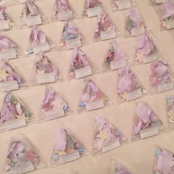 結婚式のフラワーシャワーをするなら一緒に用意したい！シャワーコーン シャワーカップ の作り方！きれいに作るコツも紹介！のこのこ日記