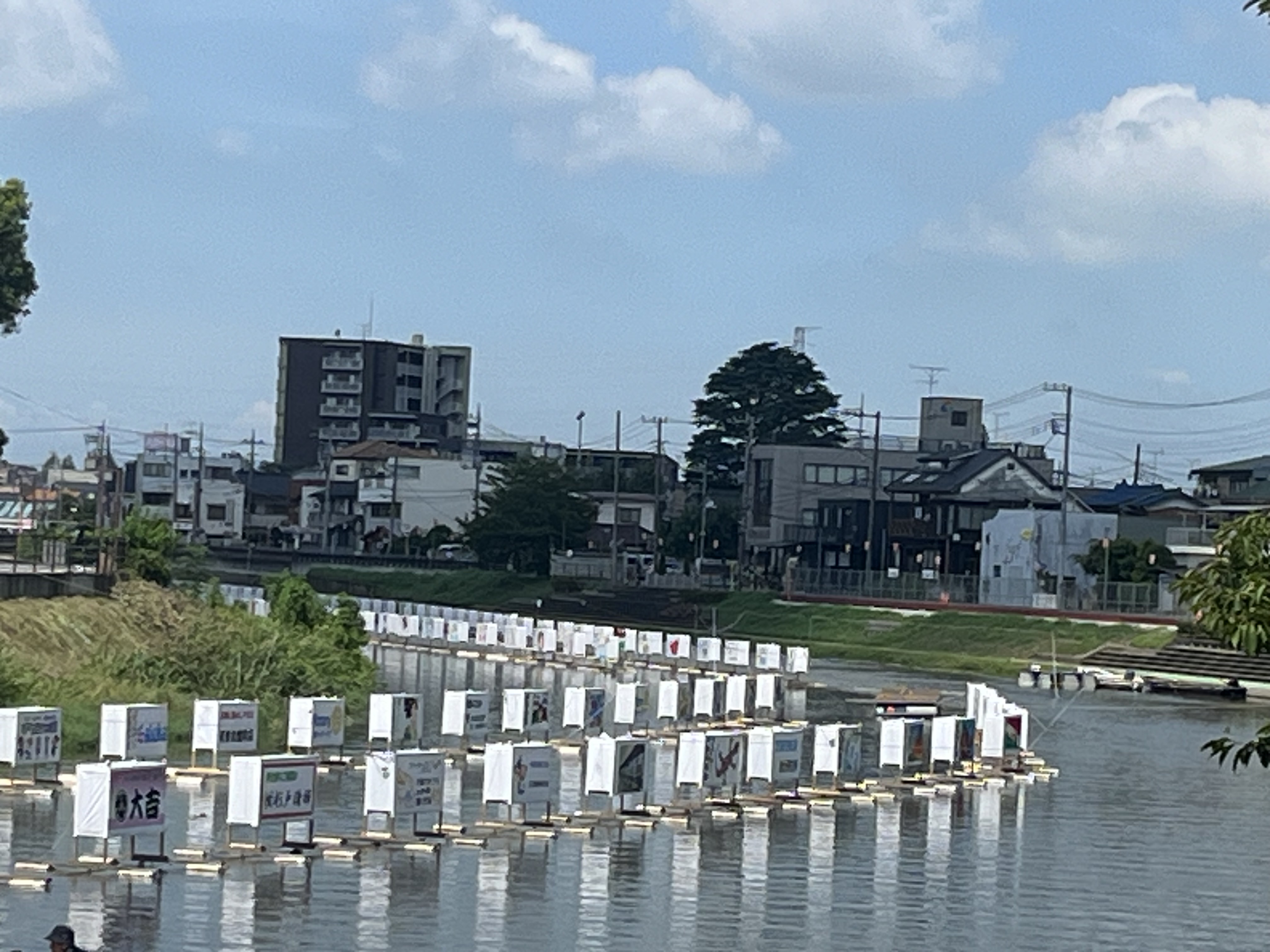 古利根川流灯まつり 杉戸町古利根川河畔：埼玉県北葛飾郡杉戸町フォトさいたま