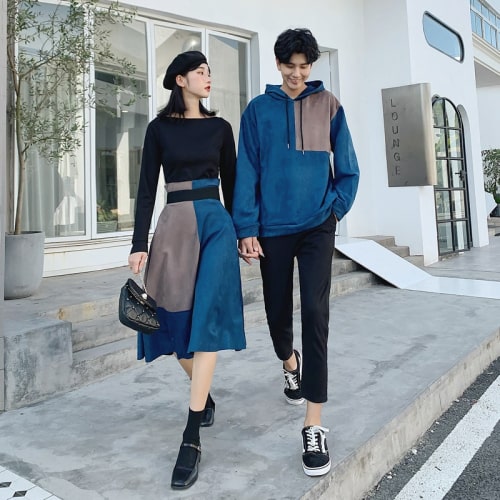 ディズニー シミラールック 冬TikTok