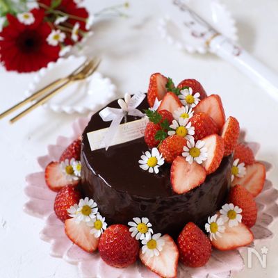 チョコレートケーキセット