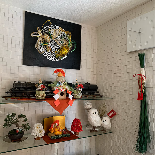 羽子板⌇初正月・初節句, 正月飾り, 名入れ「花鳥」 置物, 記念品, 記念撮影, 正月飾り, お正月飾り, 羽子板飾り, ミニ羽子板, スタンドつき- cotohogu ことほぐminne byGMOペパボ 国内最大級のハンドメイド・手作り通販サイト