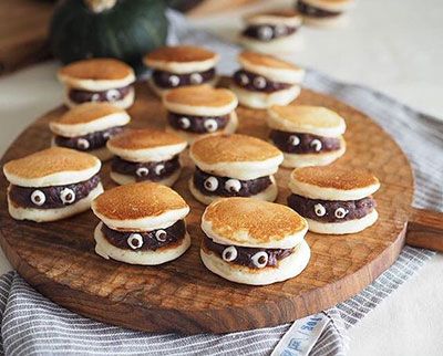 ハロウィンの手作りお菓子はこれで決まり！簡単なのにかわいくておいしい！カボチャ＆オバケのスイートポテト♪