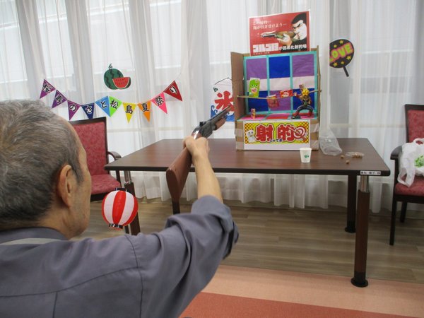 ひいらぎの里 夏祭り 開催 その１朝霞市の老人介護施設 ひいらぎの里 - 和光市、志木市、新座市も対応