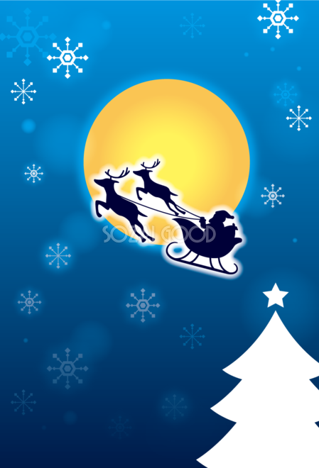 クリスマス背景のイラスト おすすめのフリー素材38選 商用可-イラストAC