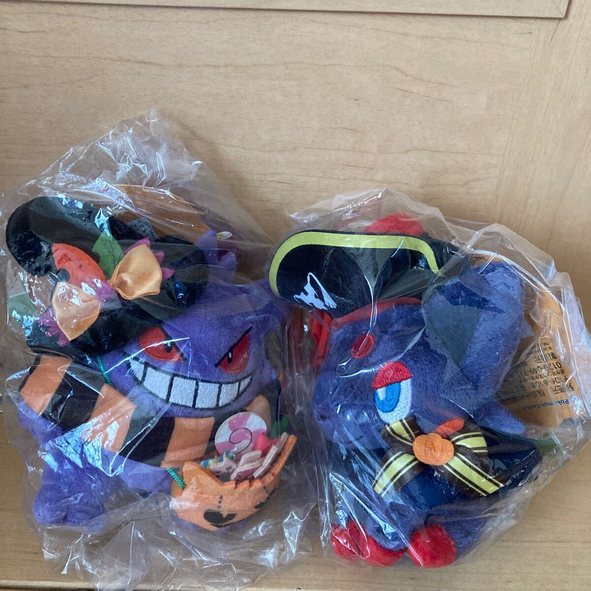 ☆ポケモンセンター Halloween Harvest Festival ゾロア ゲンガー ハロウィン マスコット ぬいぐるみ