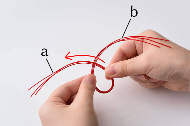 水引掛け＞の方法水引館