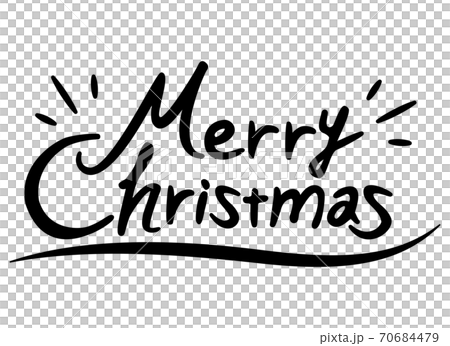 Merry Christmas and Happy New Year! クリスマスの筆記体手描き文字のイラスト素材91687062- PIXTA