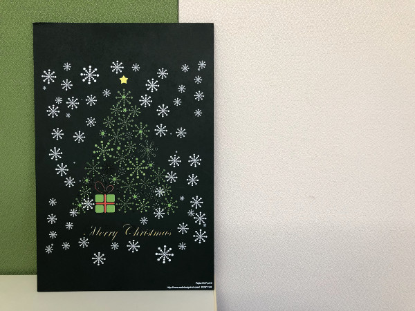 ブラックボードのクリスマスPOPセミナーのお知らせノムラデザイン更新記録＆ブログ