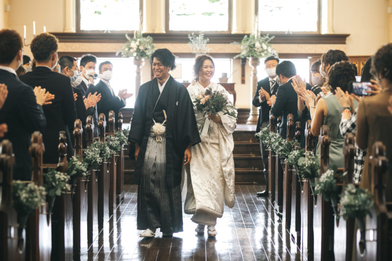 和婚と洋婚の良い所取り「和装人前式」の演出とは？marry マリー