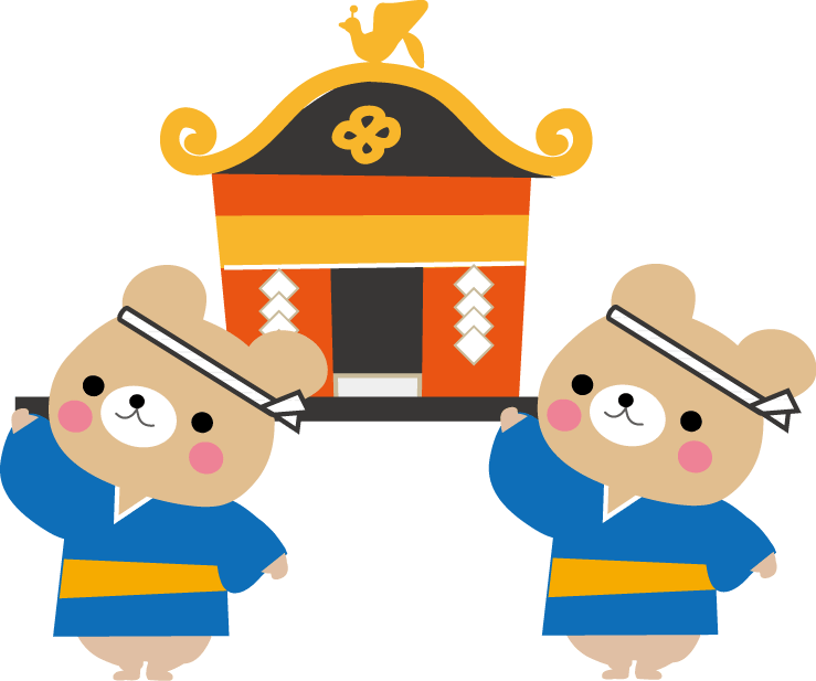 夏祭りのかわいい無料イラスト素材 白黒・カラーWeb素材All About